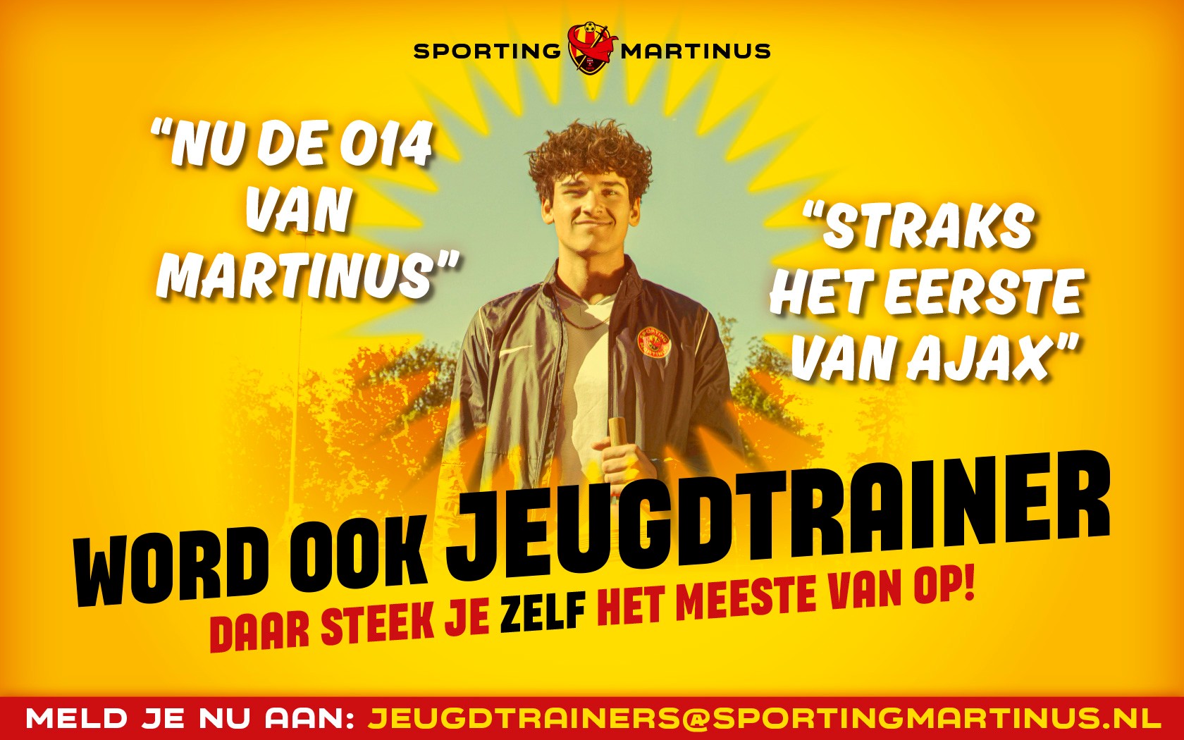 Jeugdtrainers gezocht