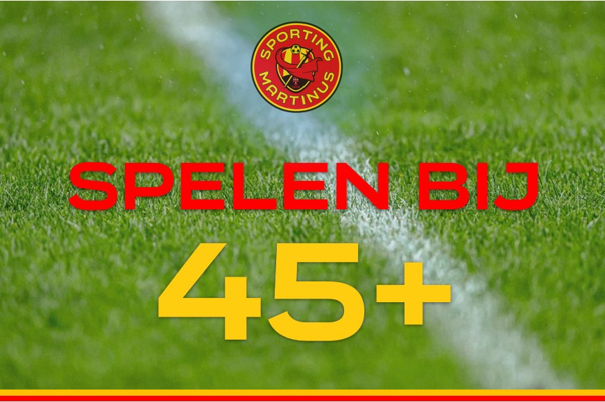Spelers gezocht voor Team 45plus