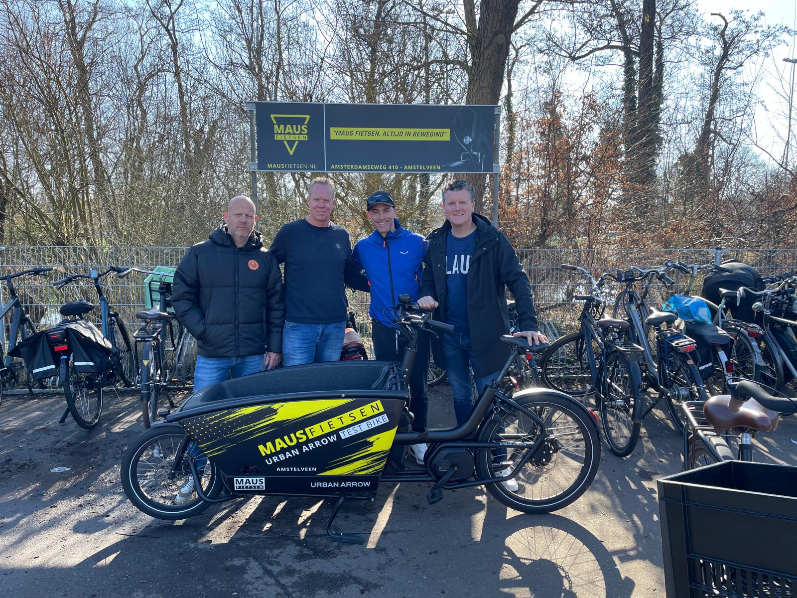 Maus Fietsen nieuwe sponsor van onze club!