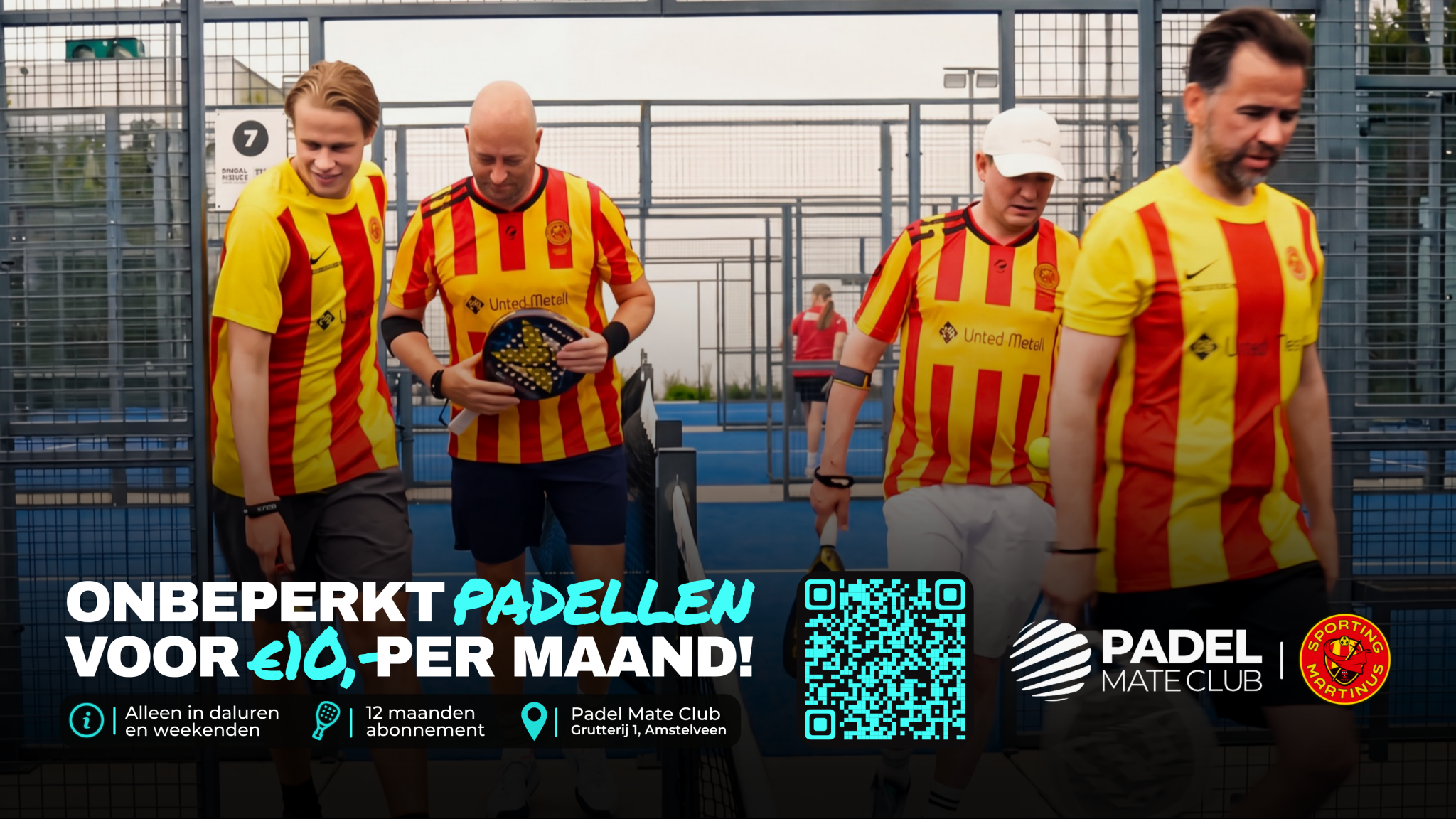 Padel Mate Club en SPM: zeer voordelig abonnement
