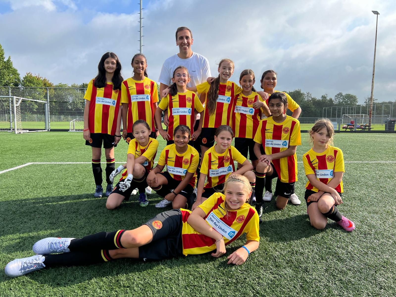 Operatie Nike meidenteam