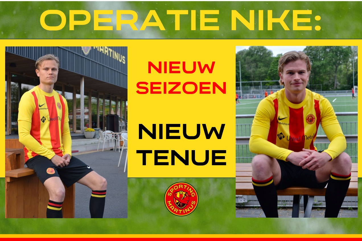 Operatie Nike: nieuw seizoen, nieuw tenue