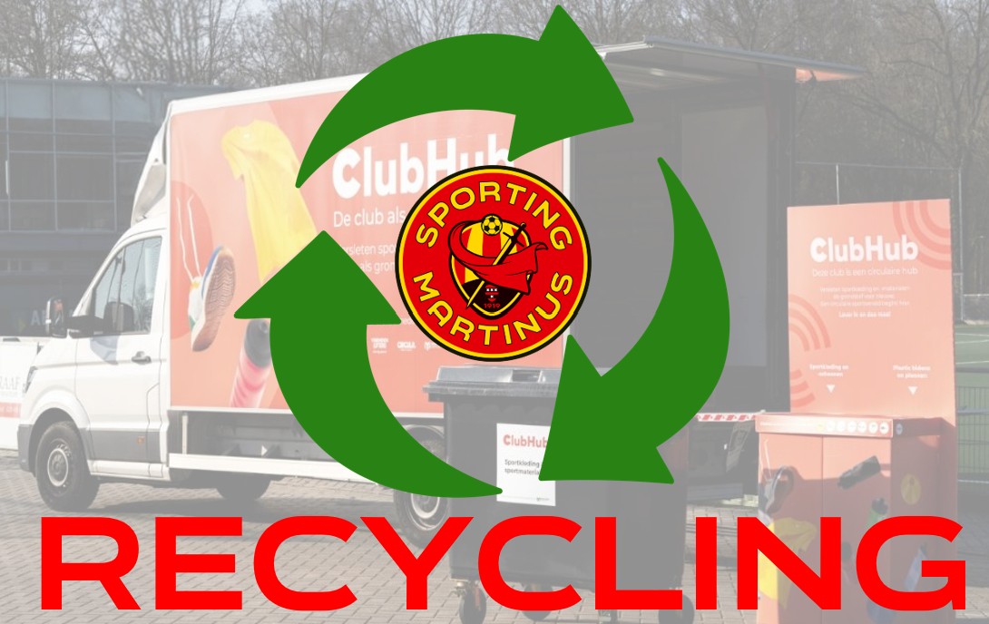 Recycle je oude sportkleding samen met ClubHub
