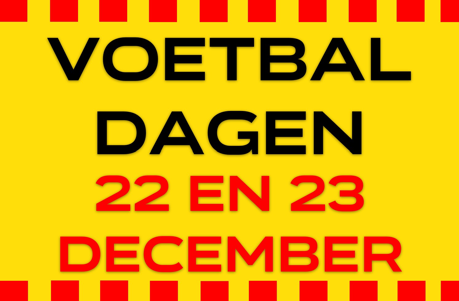 Voetbaldagen kerstvakantie 2025: voetbalfeest bij Sporting Martinus